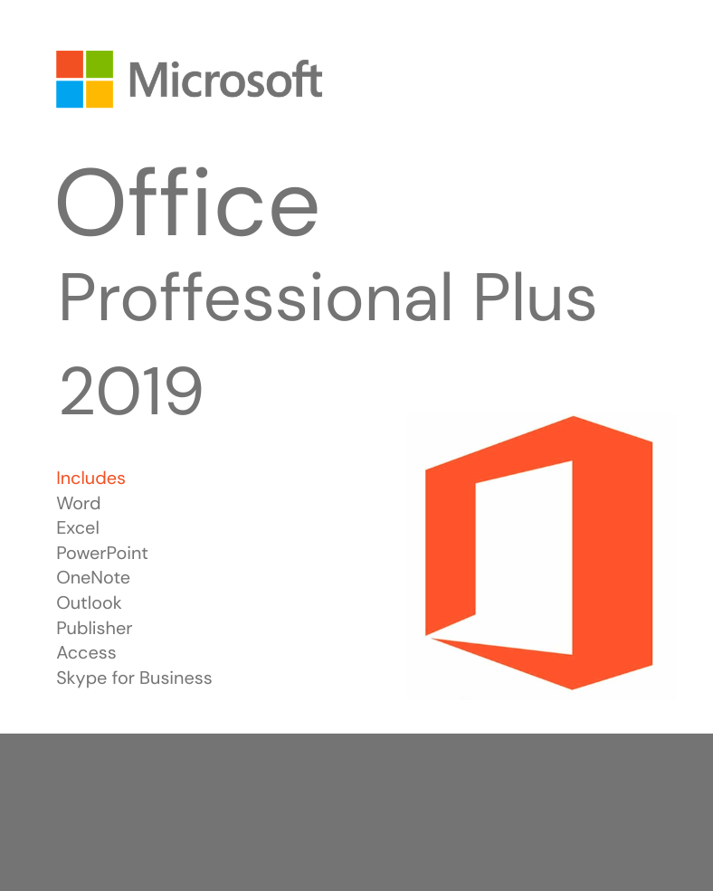Office 2019 professional plus key (PC)