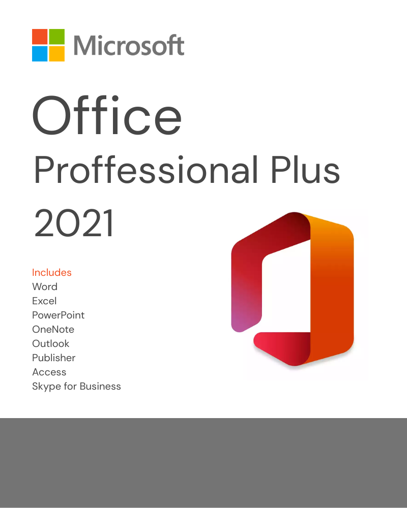 Office 2021 professional plus key (PC)