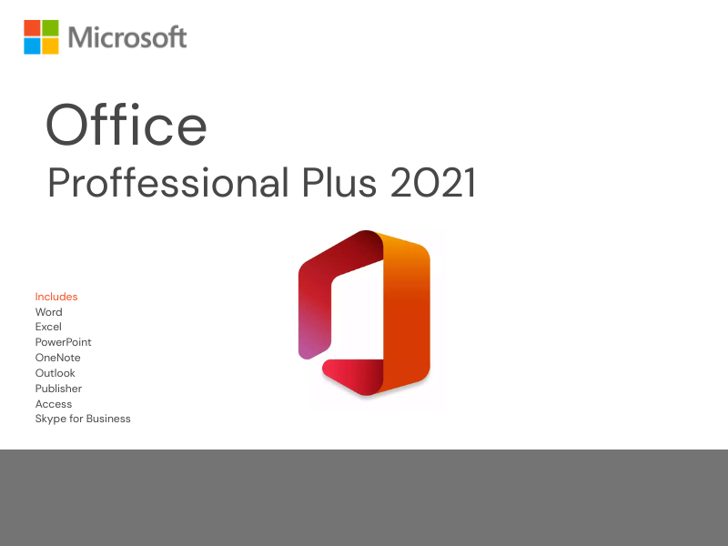 Clé Office 2021 professional plus (PC)