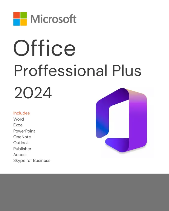 Office 2024 professional plus key (PC)